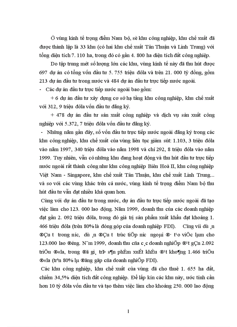 image for page Đầu tư trực tiếp nước ngoài vào khu công nghiệp khu chế xuất Thực trạng và giải pháp 1