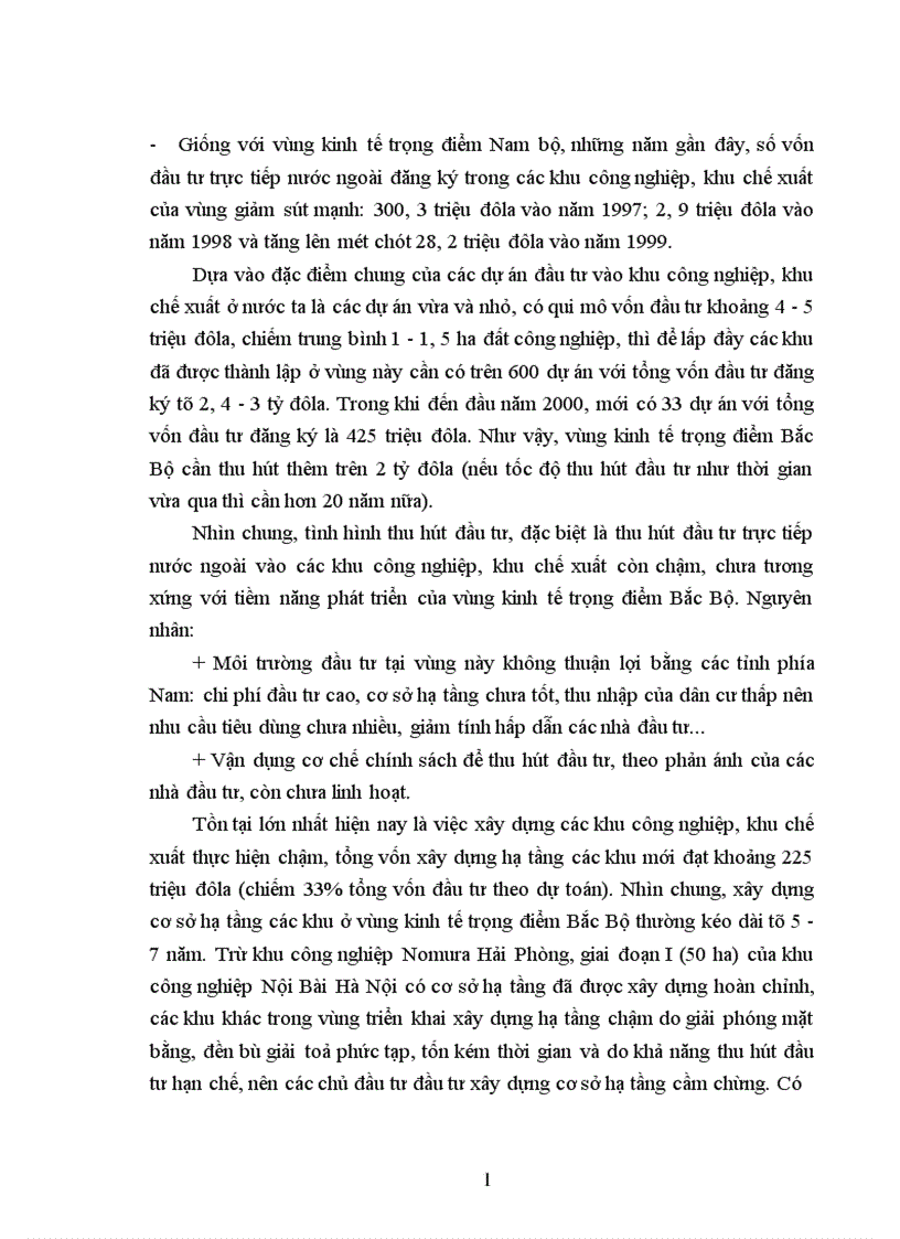 image for page Đầu tư trực tiếp nước ngoài vào khu công nghiệp khu chế xuất Thực trạng và giải pháp 1