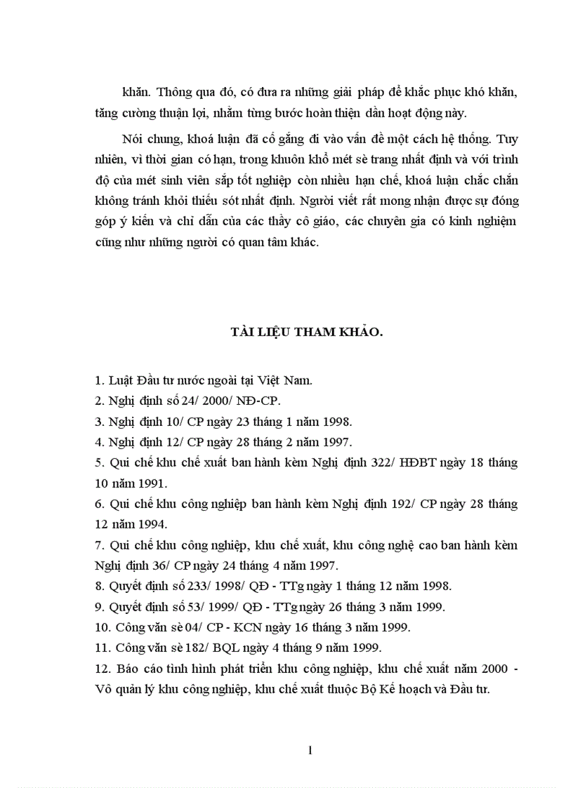 image for page Đầu tư trực tiếp nước ngoài vào khu công nghiệp khu chế xuất Thực trạng và giải pháp 1