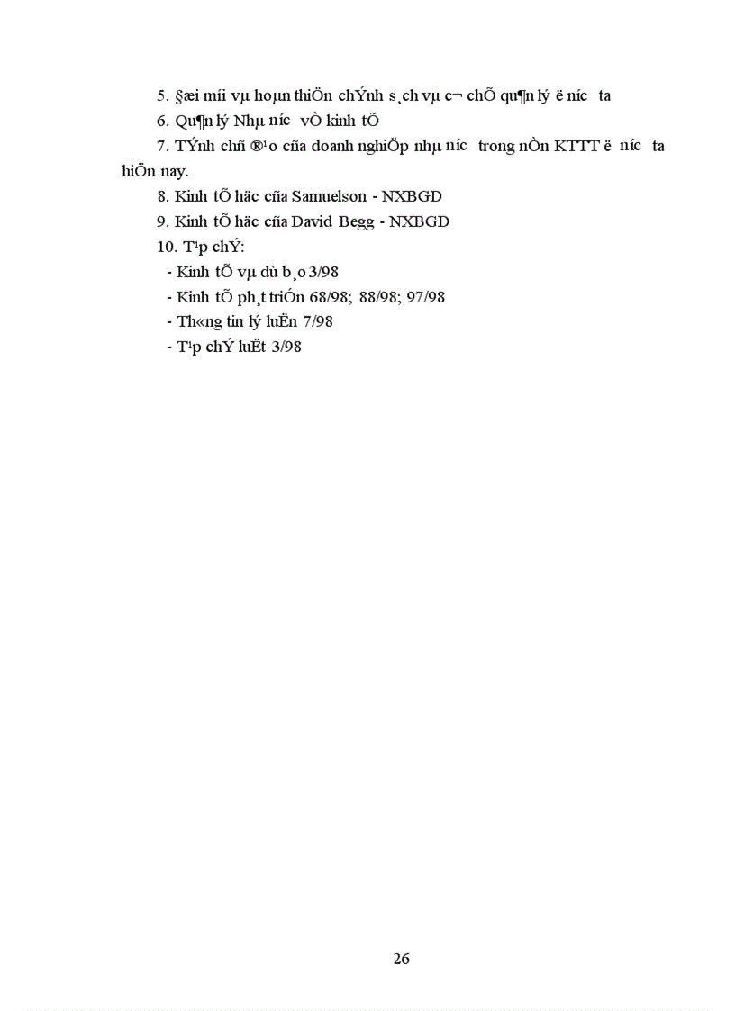 image for page Vai trò kinh tế của nhà nước trong nền KTTT định hướng XHCN ở Việt Nam 1