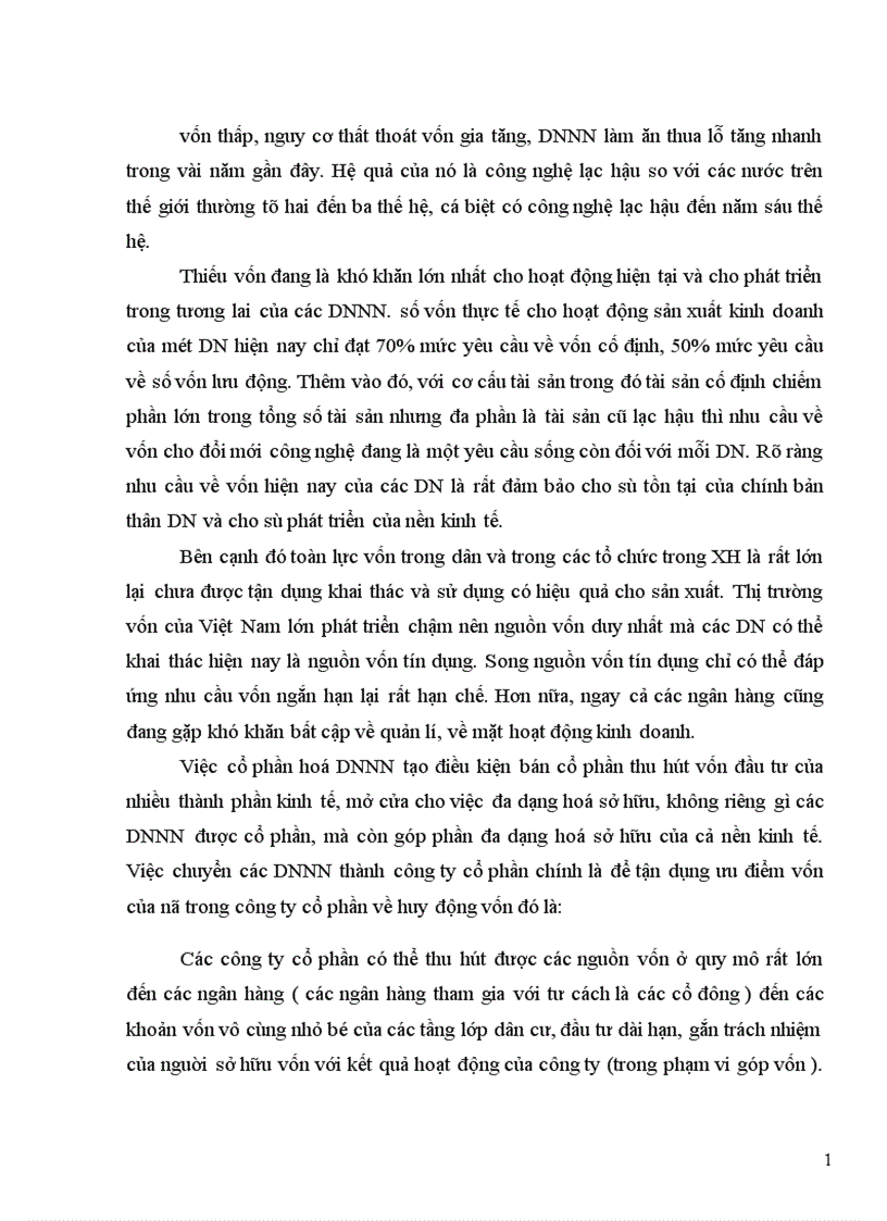 image for page vấn đề sử dụng có hiệu quả của nguồn vốn trong các doanh nghiệp nhà nước