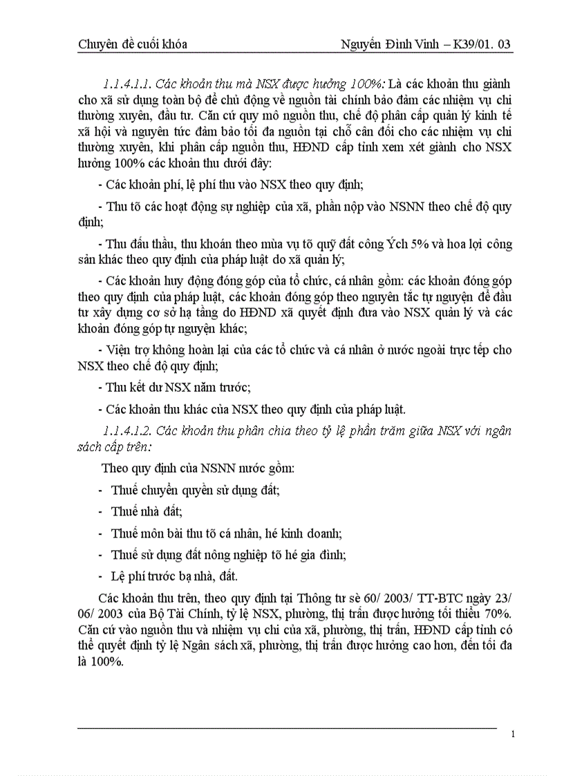 image for page Hoàn thiện công tác quản lý Ngân sách xã trên địa bàn tỉnh Hà Tây trong thời gian tới