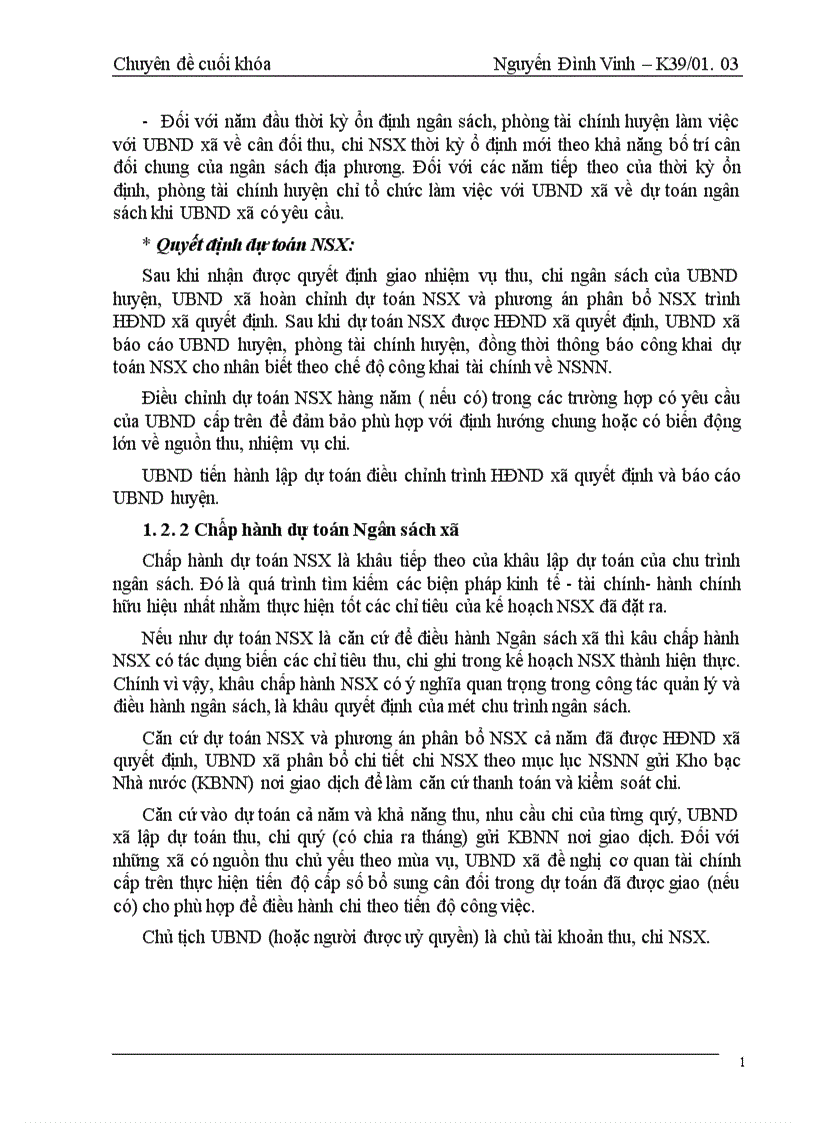 image for page Hoàn thiện công tác quản lý Ngân sách xã trên địa bàn tỉnh Hà Tây trong thời gian tới