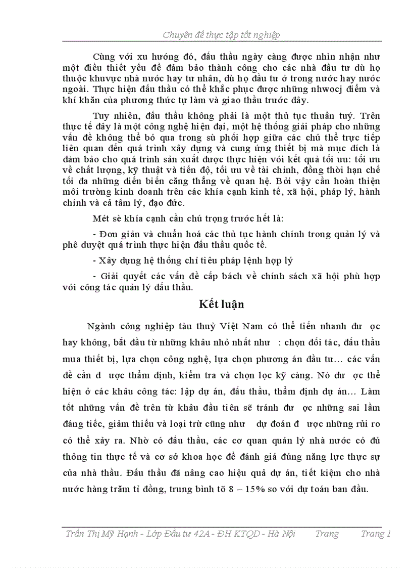 image for page Một số giải pháp góp phần hoàn thiện công tác xét thầu tại Công ty Công nghiệp tàu thuỷ Cái LânMột số giải pháp góp phần hoàn thiện công tác xét thầu tại Công ty Công nghiệp tàu thuỷ Cái Lân