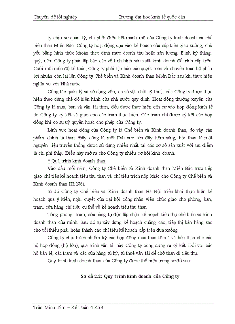 image for page Hoàn thiện hạch toán toán tiêu thụ thành phẩm xác định kết quả tiêu thụ tại Công ty Chế biến và Kinh doanh than Hà Nội 1