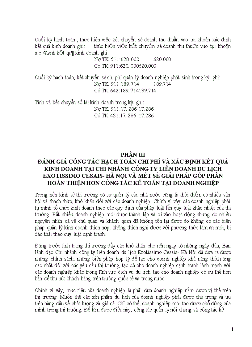 image for page Về hạch toán chi phí và xác định kết quả kinh doanh trong doanh nghiệp thương mại dịch vụ 1