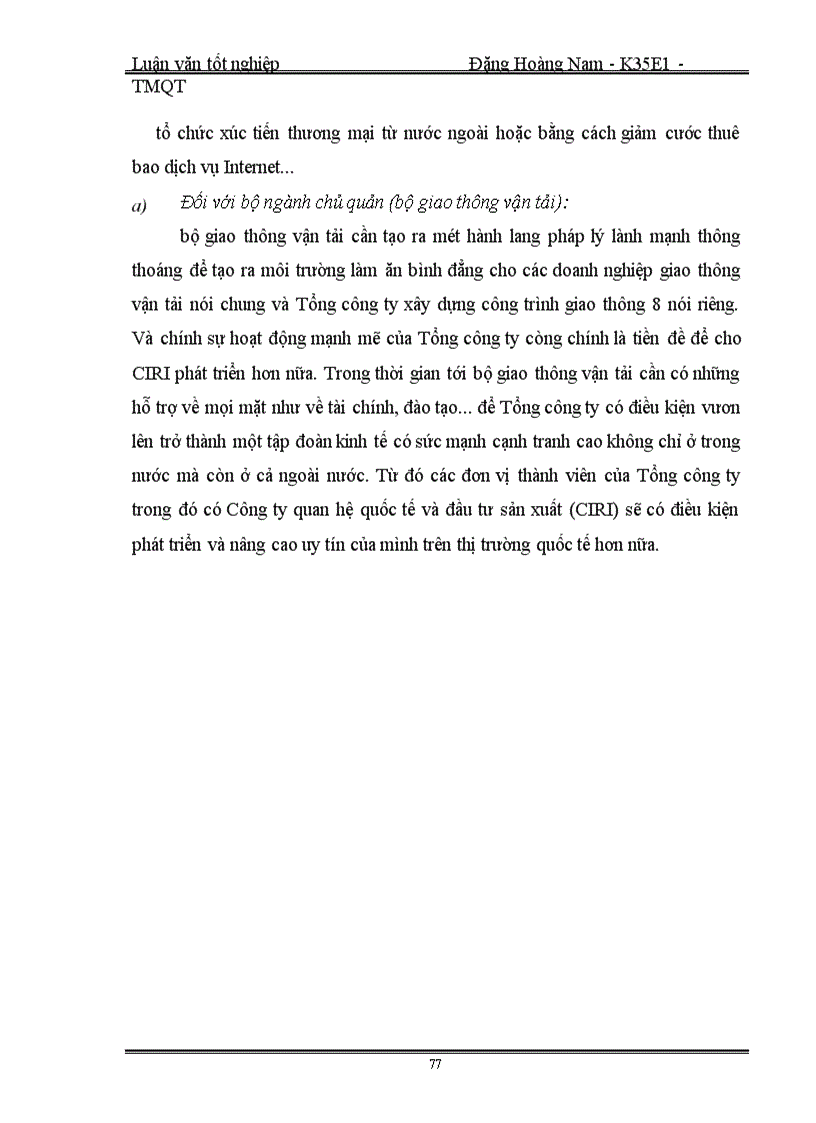 image for page Hoàn thiện công tác tổ chức thực hiện hợp đồng nhập khẩu bộ linh kiện xe máy tại Công ty quan hệ quốc tế và đầu tư sản xuất CIRI