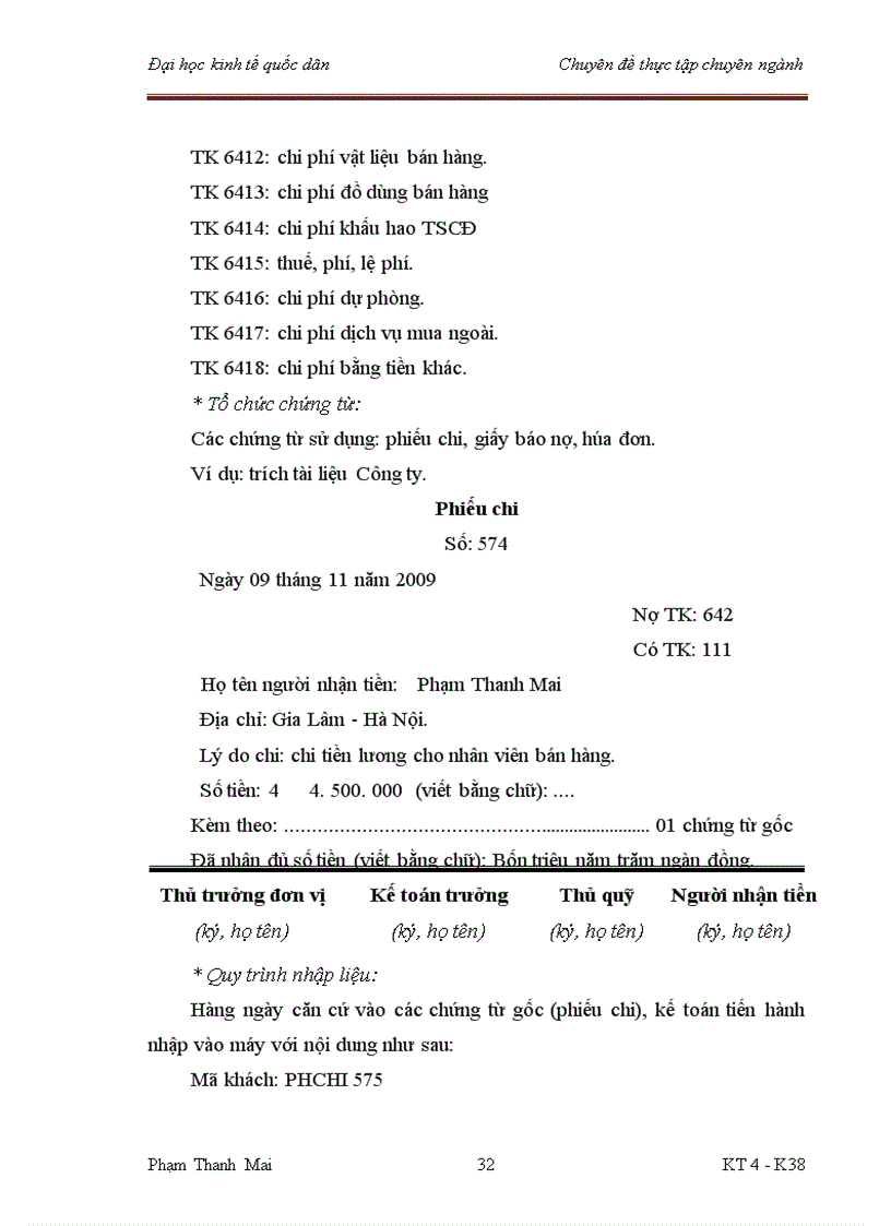 image for page Hoàn thiện kế toán chi phí doanh thu và xác định kết quả kinh doanh trong Công ty TNHH thương mại Tân Á Châu 1