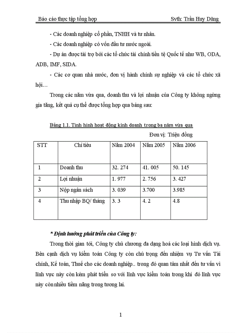 image for page Báo cáo thực tập tổng hợp của công ty dịch vụ tư vấn tài chính kế toán và kiểm toán