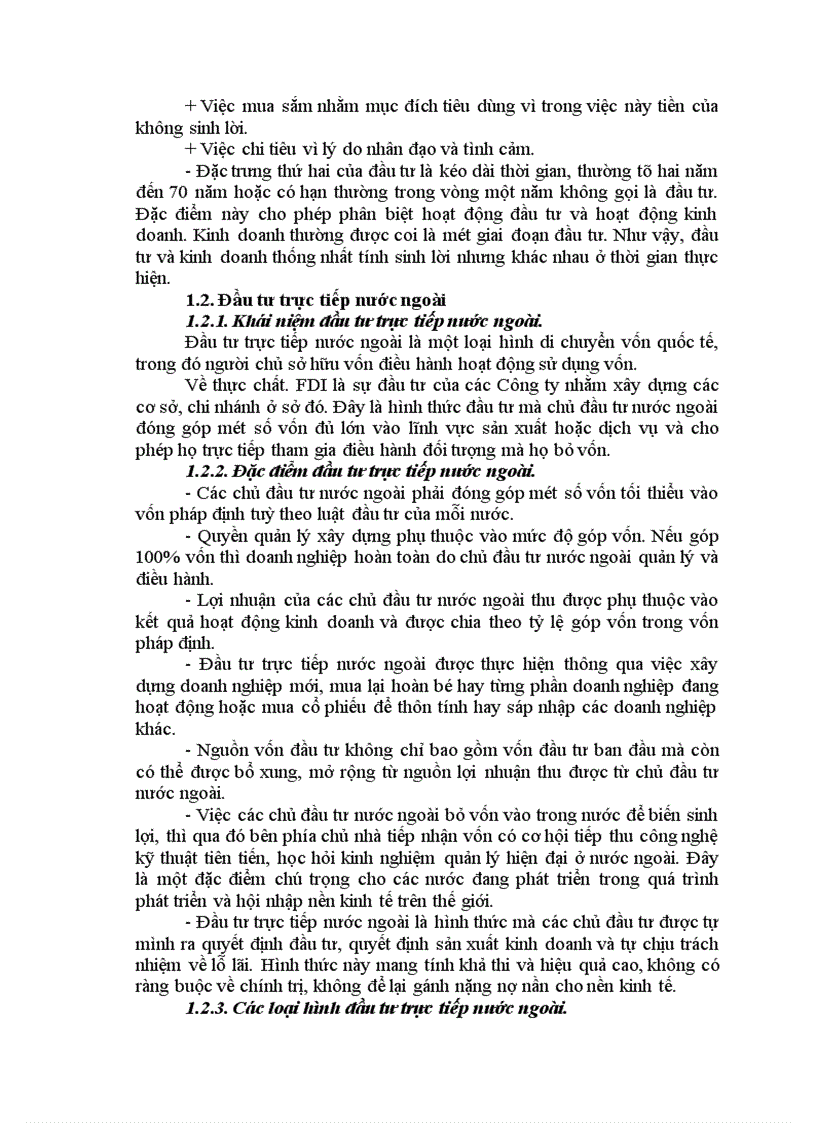 Một số giải pháp nhằm thu hút nguồn vốn đầu tư trực tiếp nước ngoài ở Việt Nam trong quá trình sự nghiệp CNH HĐH 1
