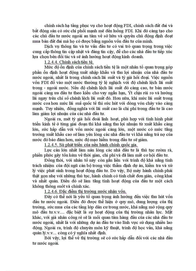 Một số giải pháp nhằm thu hút nguồn vốn đầu tư trực tiếp nước ngoài ở Việt Nam trong quá trình sự nghiệp CNH HĐH 1