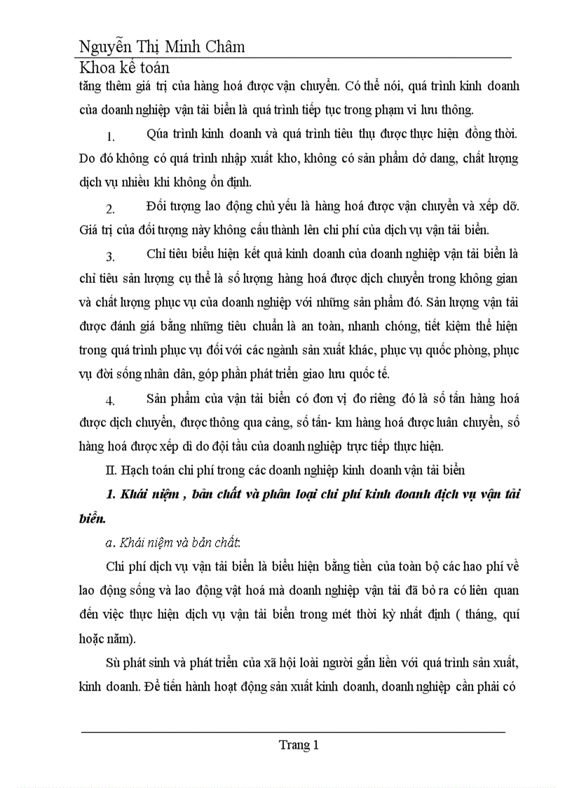 image for page Hoàn thiện hạch toán chi phí doanh thu và kết quả hoạt động kinh doanh vận tải biển tại Tổng công ty hàng hải Việt nam 1