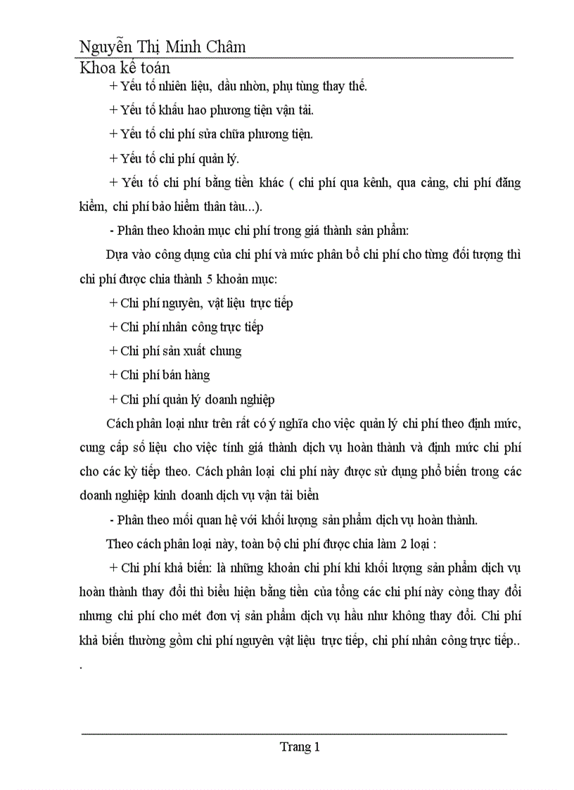 image for page Hoàn thiện hạch toán chi phí doanh thu và kết quả hoạt động kinh doanh vận tải biển tại Tổng công ty hàng hải Việt nam 1
