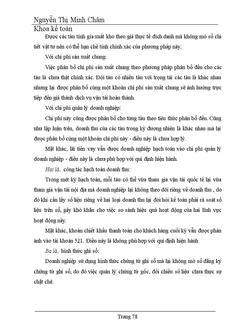 image for page Hoàn thiện hạch toán chi phí doanh thu và kết quả hoạt động kinh doanh vận tải biển tại Tổng công ty hàng hải Việt nam 1