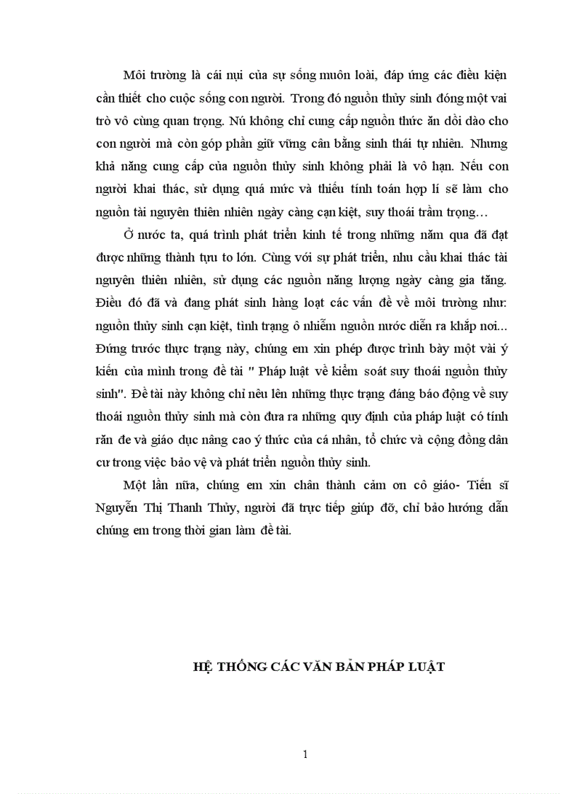 image for page Pháp luật về kiểm soát suy thoái thuỷ sinh