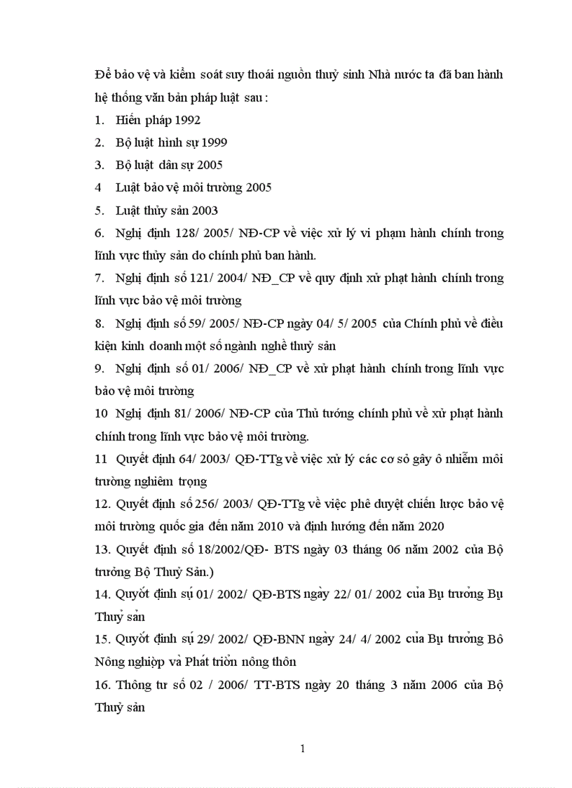 image for page Pháp luật về kiểm soát suy thoái thuỷ sinh