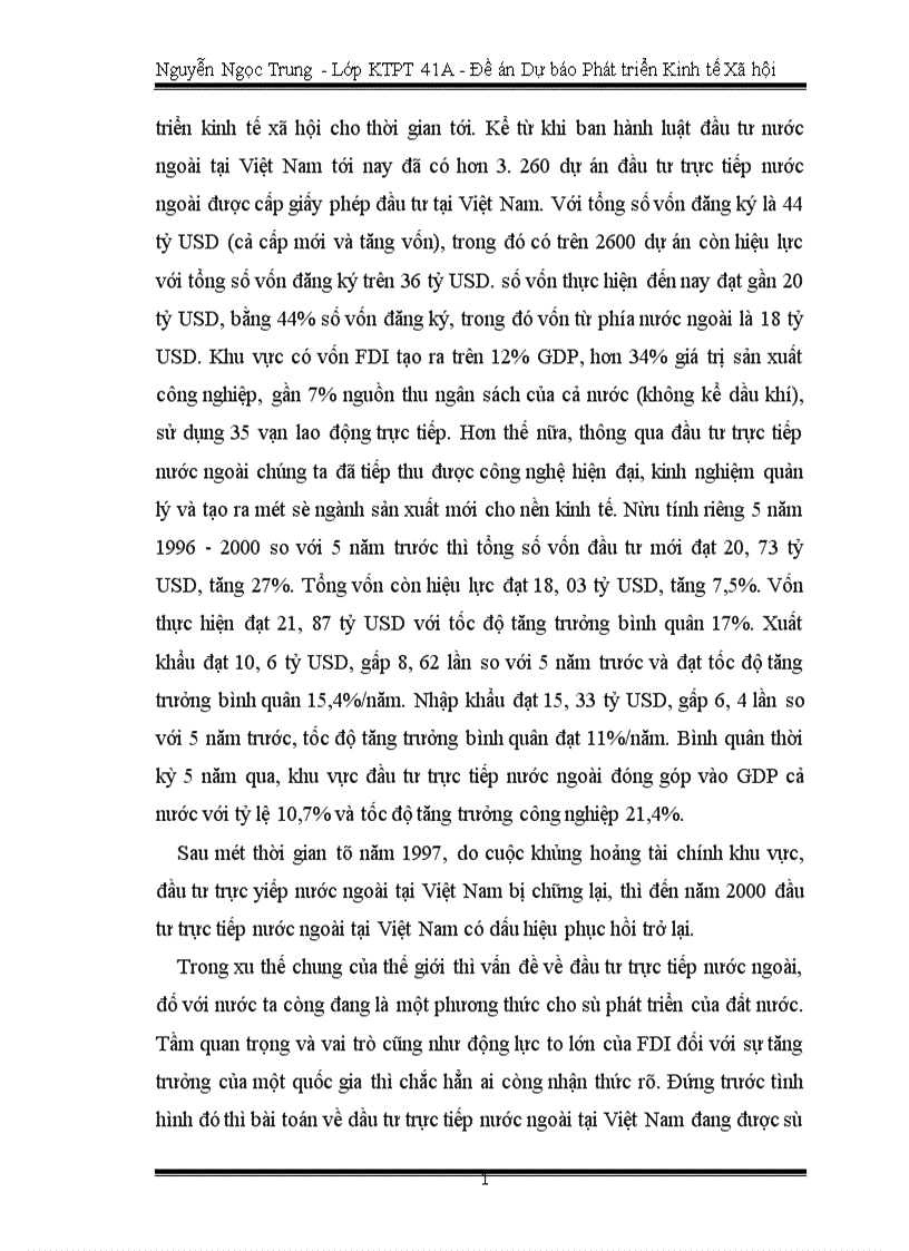 image for page Thực trạng thu hút và sử dụng FDI ở Việt Nam trong giai đoạn 1988 2001