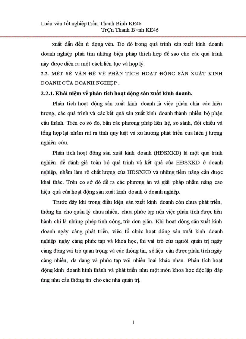 image for page Phân tích hoạt động sản xuất kinh doanh của Công ty cổ phần Công nghệ sinh học 1