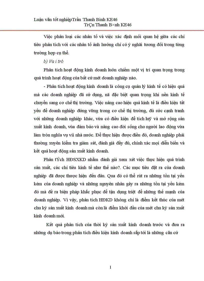 image for page Phân tích hoạt động sản xuất kinh doanh của Công ty cổ phần Công nghệ sinh học 1