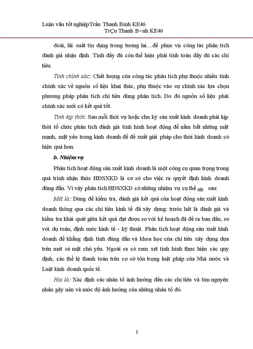 image for page Phân tích hoạt động sản xuất kinh doanh của Công ty cổ phần Công nghệ sinh học 1