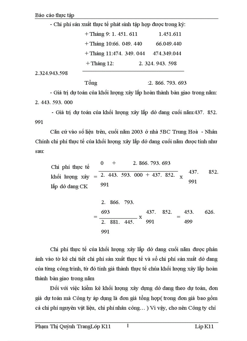 image for page Tìm hiểu công tác hạch toán chi phí sản xuất và tính giá thành sản phẩm công trình xây lắp tại công ty xây dựng số 3 1
