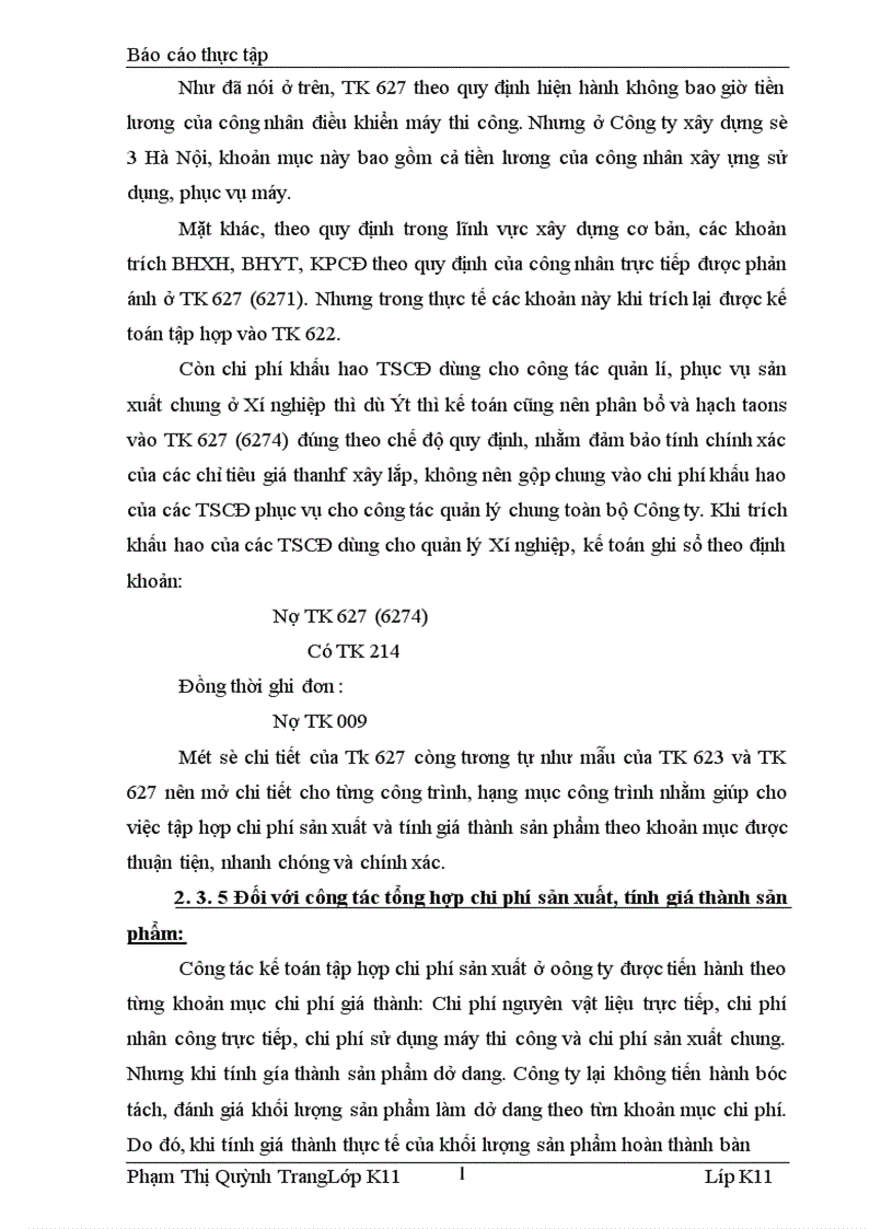 image for page Tìm hiểu công tác hạch toán chi phí sản xuất và tính giá thành sản phẩm công trình xây lắp tại công ty xây dựng số 3 1