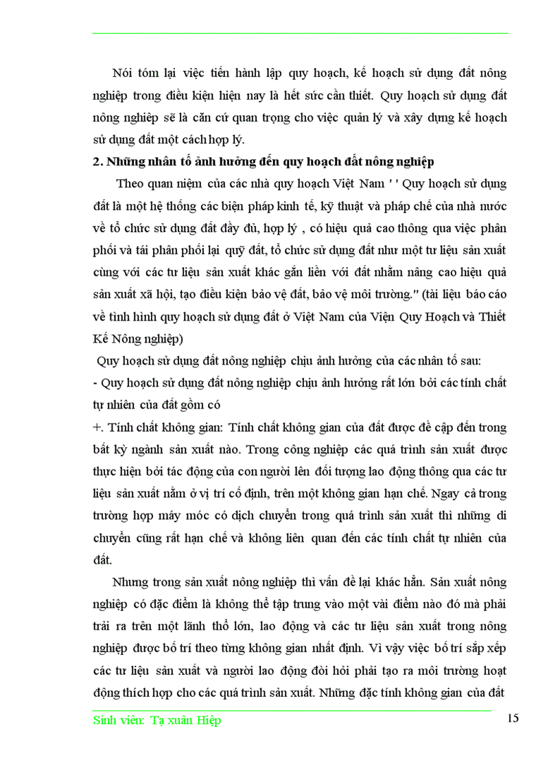 image for page Quy hoạch sử dụng đất nông nghiệp huyện Yên Thế tỉnh Bắc Giang giai đoạn 2002 2010