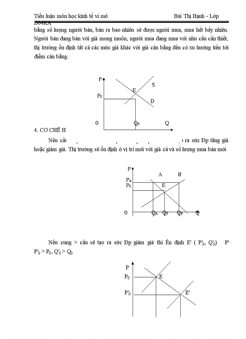 image for page Trình bày quan hệ cung cầu và cơ chế hình thành giá cả