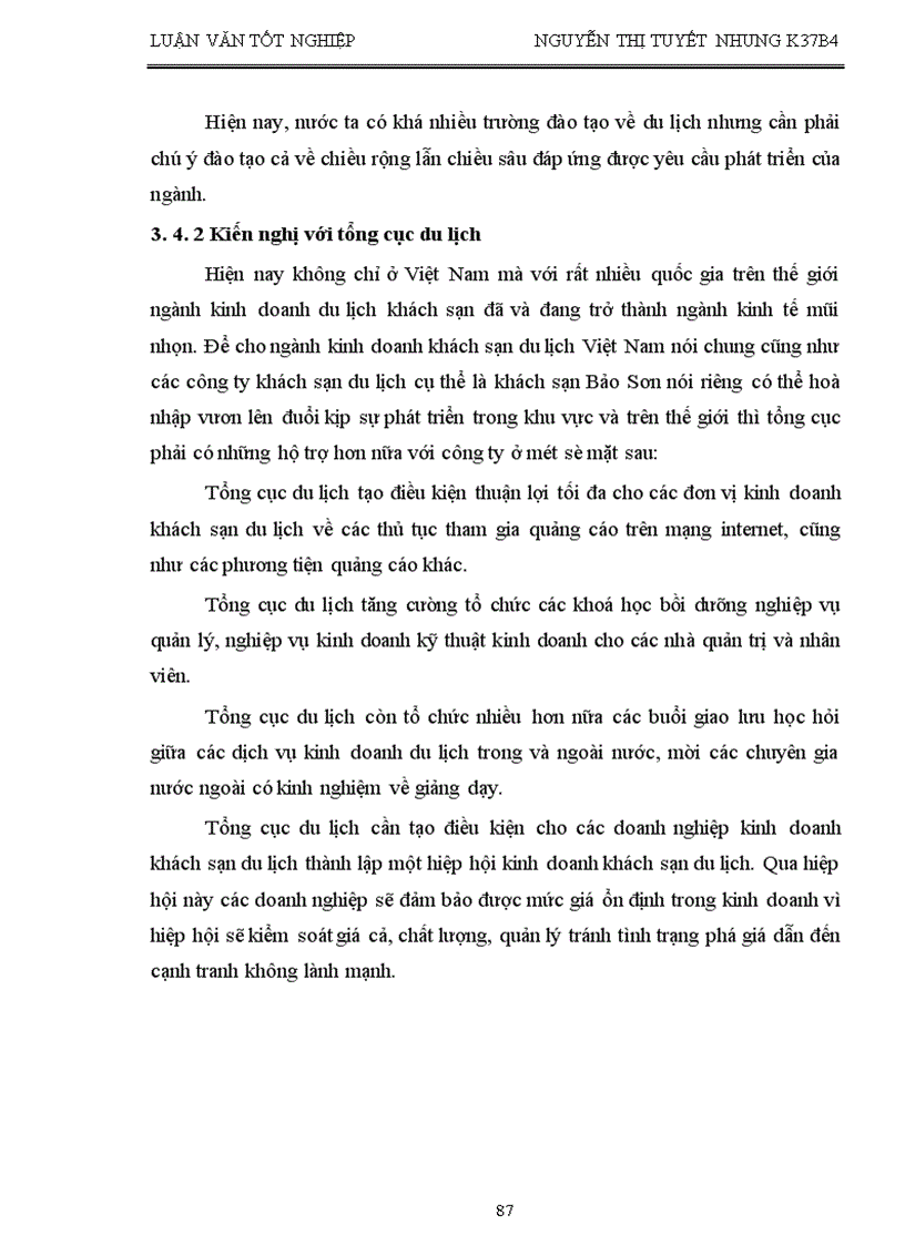 image for page Giải pháp nhằm nâng cao sức cạnh tranh của khách sạn Bảo Sơn