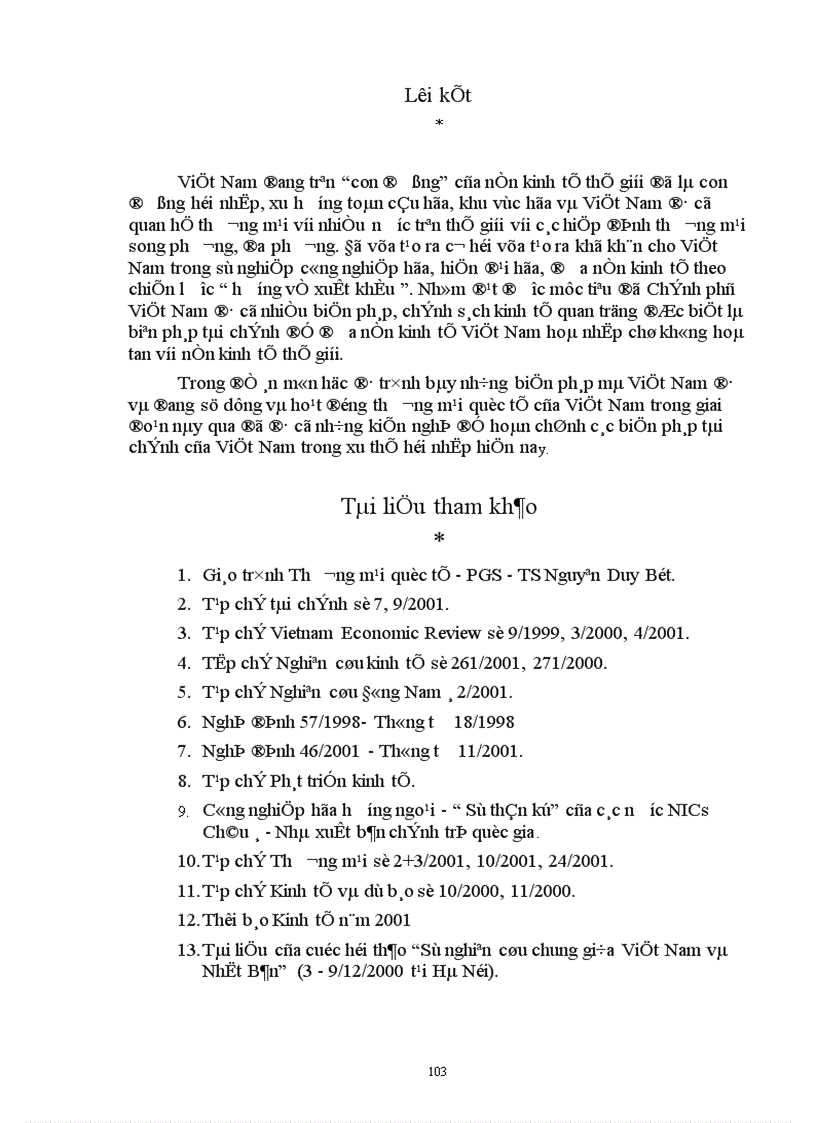 image for page Tự do hoá trong EU và khả năng thâm nhập thị trường EU của hàng hoá Việt Nam 1