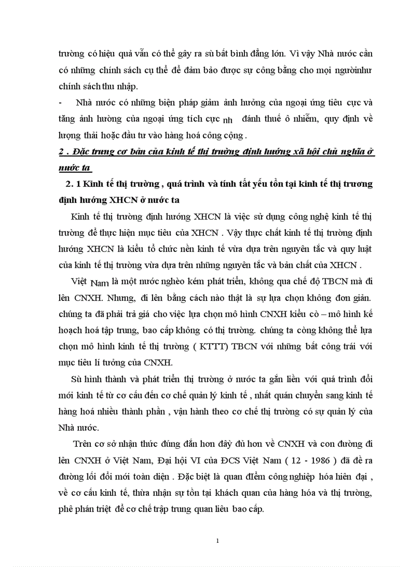 image for page Vai trò kinh tế của Nhà nước trong nền kinh tế thị trường XHCN ở nước ta hiện nay