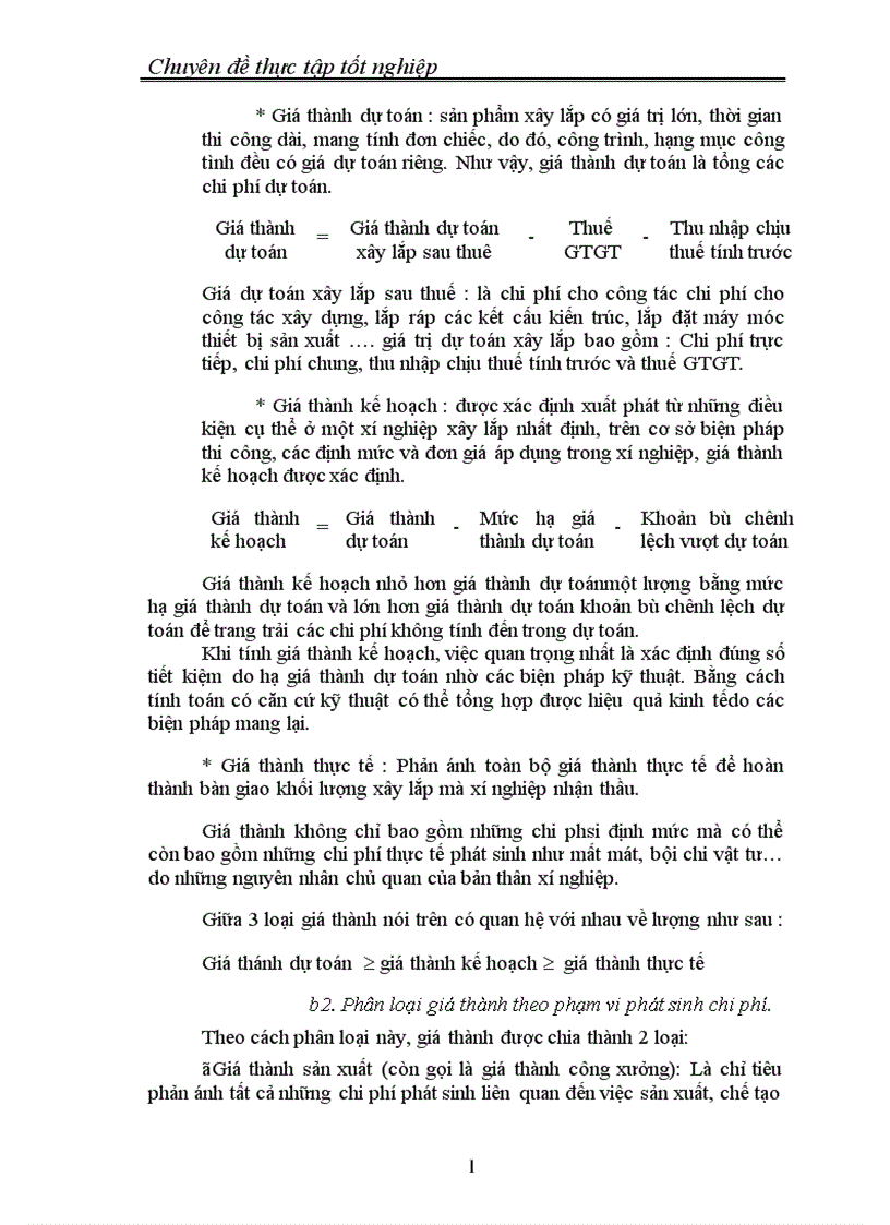 image for page Thực trạng tổ chức công tác hạch toán chi phí sản xuất và tính giá thành sản phẩm xây lắp tại Công ty xây dựng