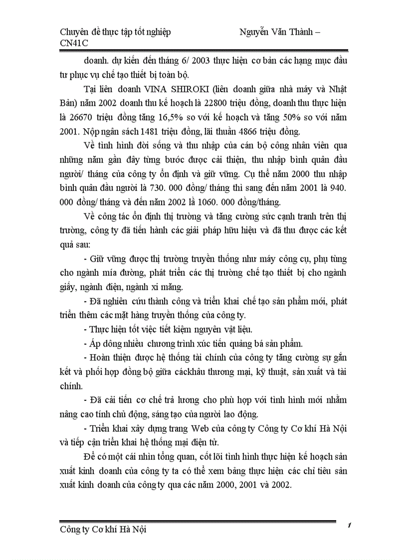 image for page Một số giải pháp nhằm hoàn thiện cơ cấu tổ chức bộ máy quản lý của Công ty Cơ khí Hà Nội 1