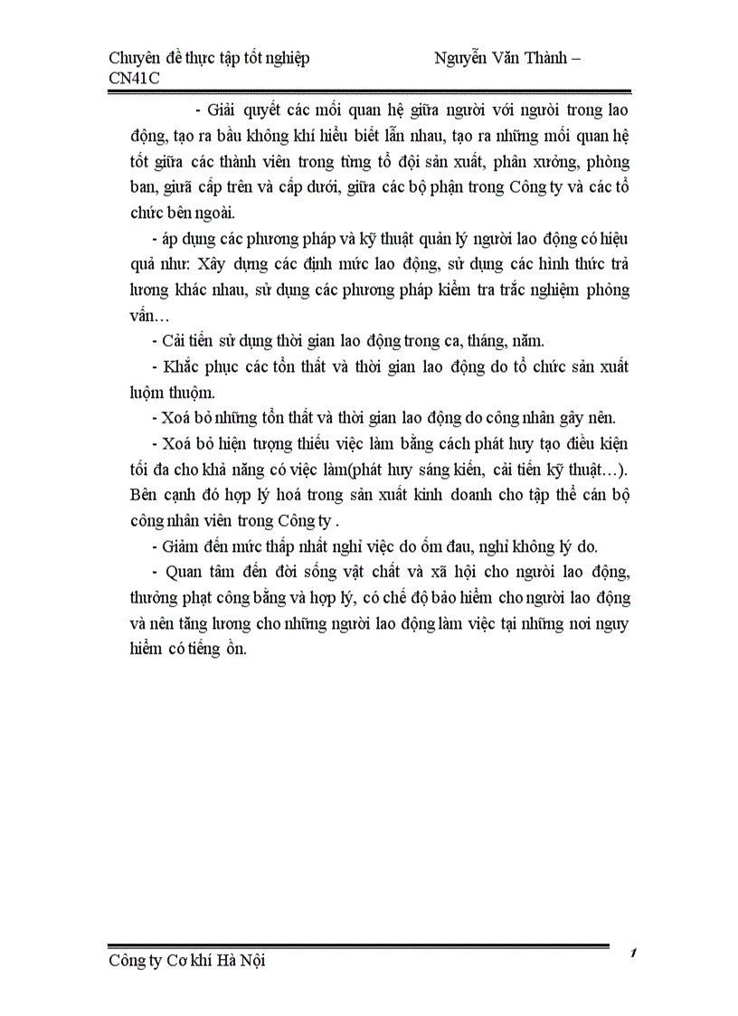 image for page Một số giải pháp nhằm hoàn thiện cơ cấu tổ chức bộ máy quản lý của Công ty Cơ khí Hà Nội 1