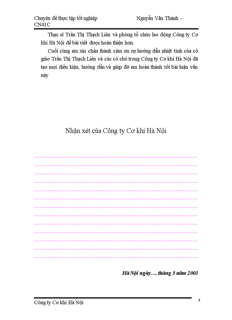 image for page Một số giải pháp nhằm hoàn thiện cơ cấu tổ chức bộ máy quản lý của Công ty Cơ khí Hà Nội 1