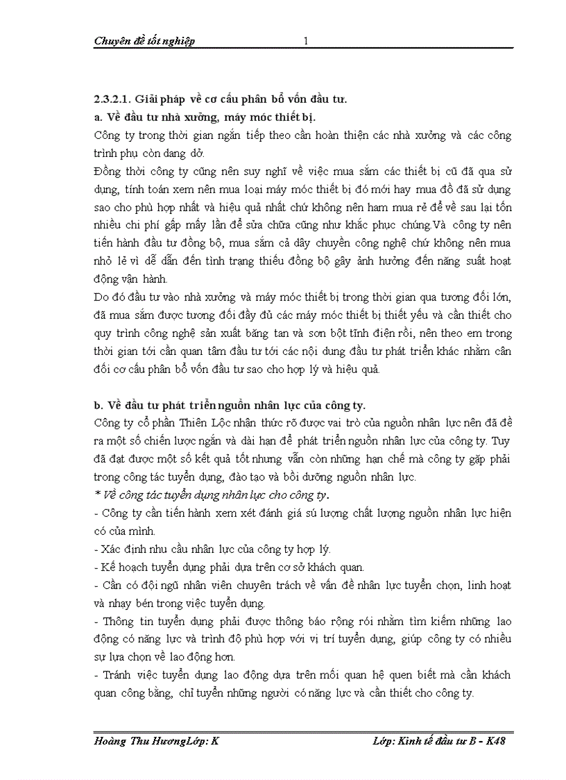 image for page Đầu tư phát triển tại công ty cổ phần Thiên Lộc Thực trạng và giải pháp 1