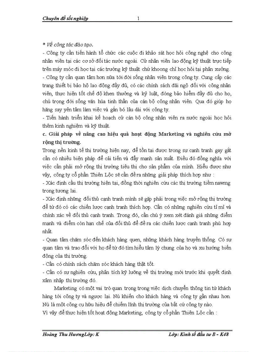 image for page Đầu tư phát triển tại công ty cổ phần Thiên Lộc Thực trạng và giải pháp 1