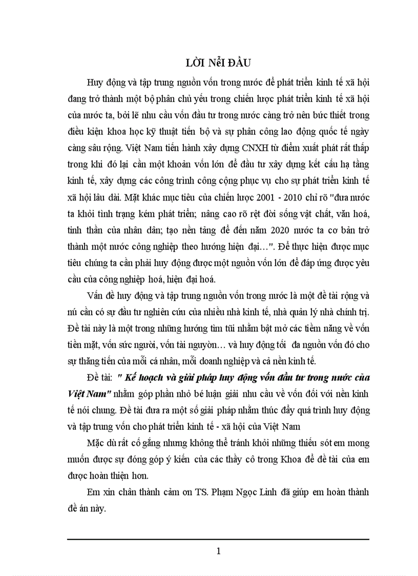 image for page Kế hoạch và giải pháp huy động vốn đầu tư trong nước của Việt Nam
