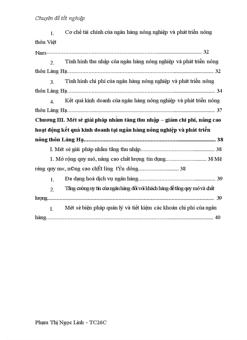 image for page Một số giải pháp nhằm tăng thu nhập giảm chi phí và nâng cao hiệu quả kinh doanh tại Ngân hàng nông nghiệp và phát triển nông thôn Láng Hạ