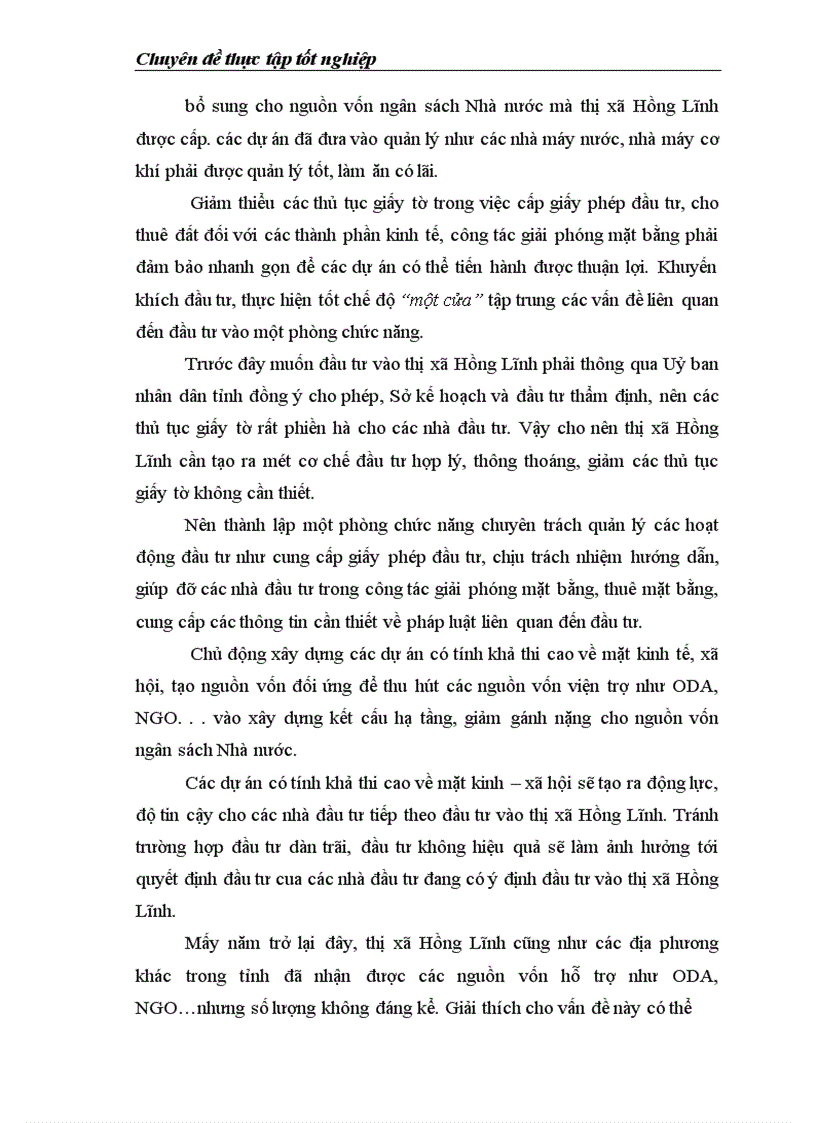 image for page Thực trạng và giải pháp sử dụng hiệu quả vốn đầu tư từ ngân sách cho đầu tư phát triển trên địa bàn thị xã Hồng Lĩnh tỉnh Hà Tĩnh giai đoạn 2000 2010 1