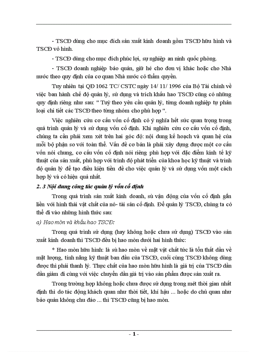 image for page Một số biện pháp nhằm nâng cao hiệu quả quản lý và sử dụng vốn sản xuất kinh doanh ở Nhà máy cơ khí Quang Trung