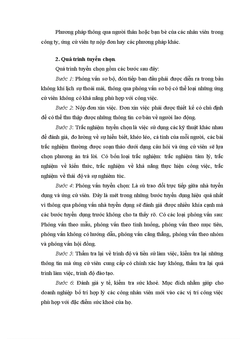 image for page Tuyển dụng là hoạt động then chốt của quản trị nhân lực trong mọi tổ chức 1