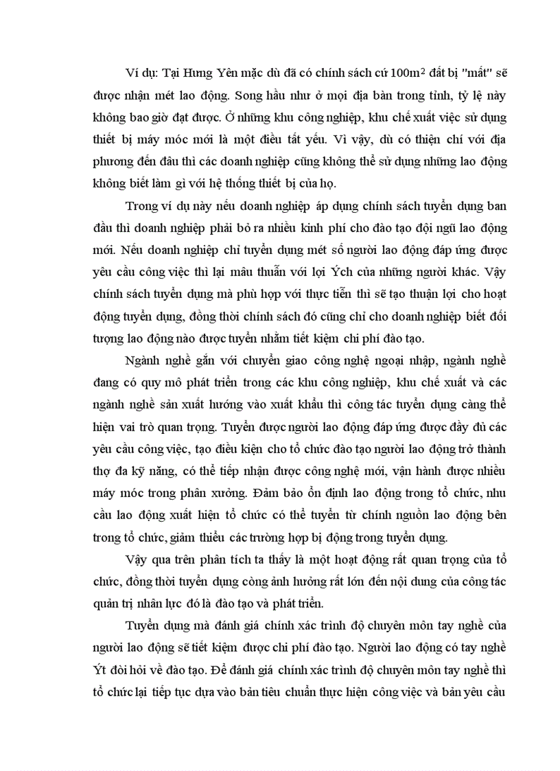 image for page Tuyển dụng là hoạt động then chốt của quản trị nhân lực trong mọi tổ chức 1