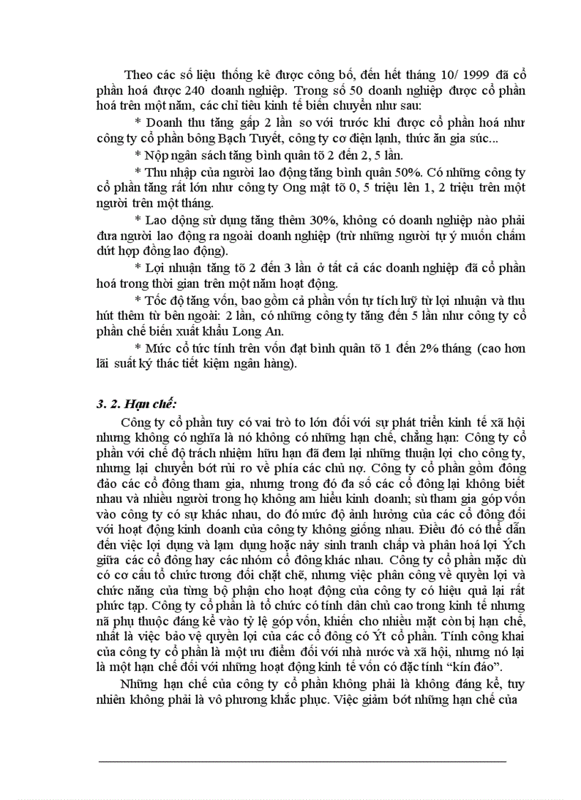 image for page Thực trạng các công ty cổ phần và tình hình cổ phần hoá doanh nghiệp ở nước ta hiện nay