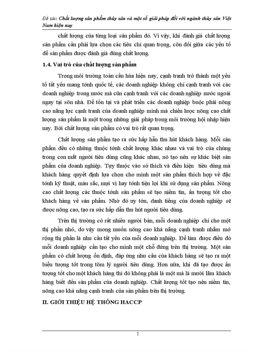 image for page Chất lượng sản phẩm thủy sản và một số giải pháp đối với ngành thủy sản Việt Nam hiện nay
