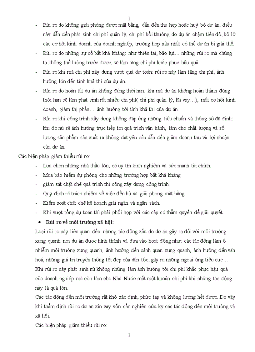 image for page Rủi ro và đánh giá rủi ro trong thẩm định dự án vay vốn tại ngân hàng TMCP ngoại thương Hà Nội 1