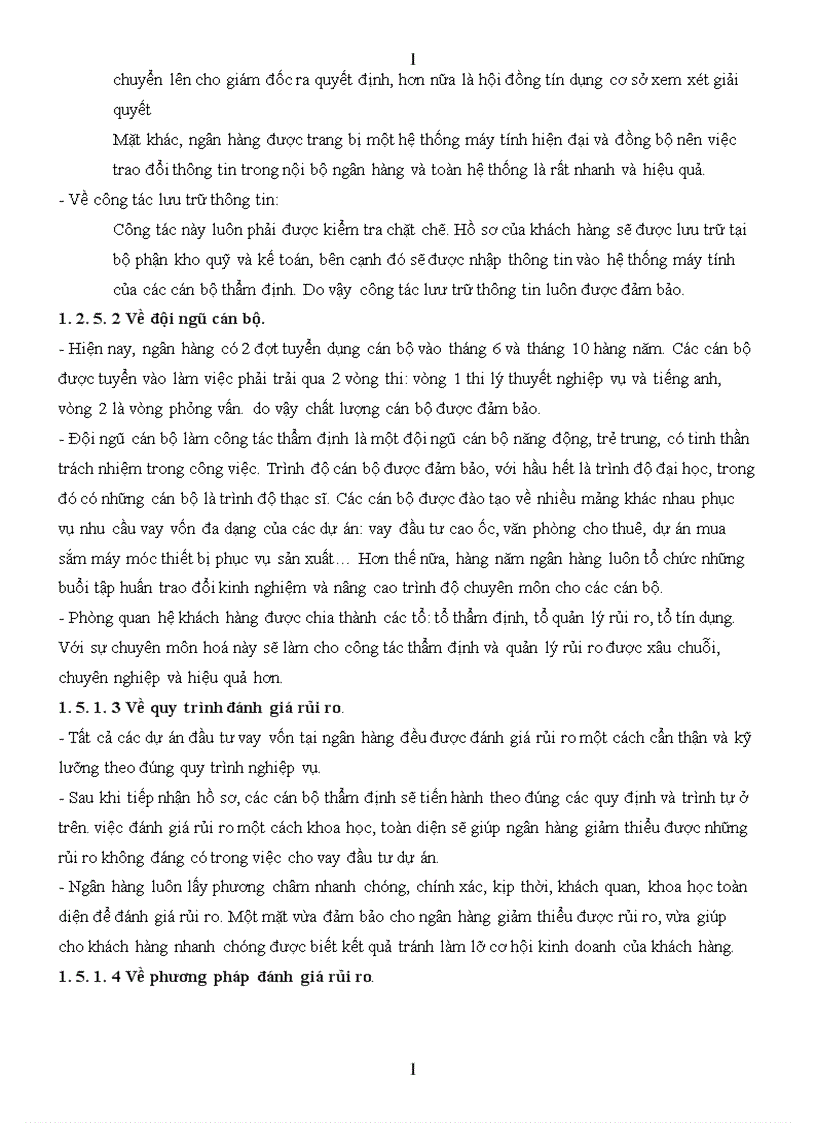 image for page Rủi ro và đánh giá rủi ro trong thẩm định dự án vay vốn tại ngân hàng TMCP ngoại thương Hà Nội 1