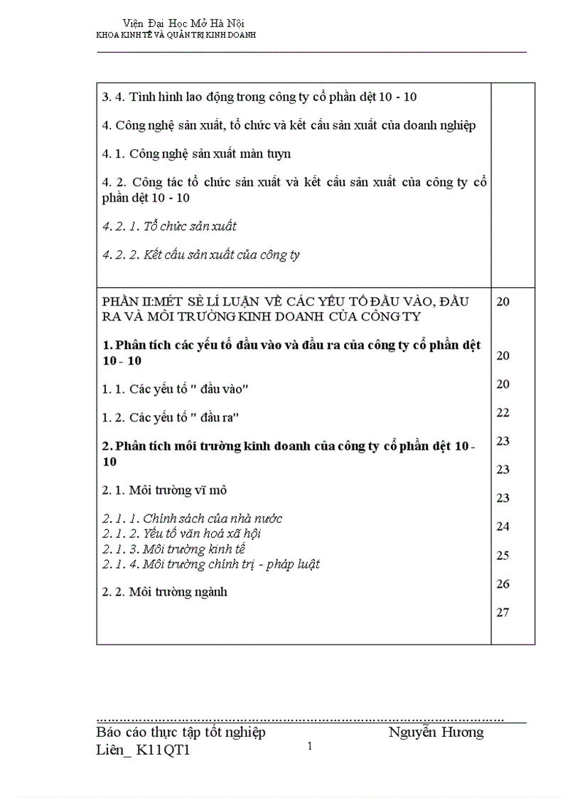 image for page Một số lí luận về các yếu tố đầu vào đầu ra và môi trường kinh doanh của công ty