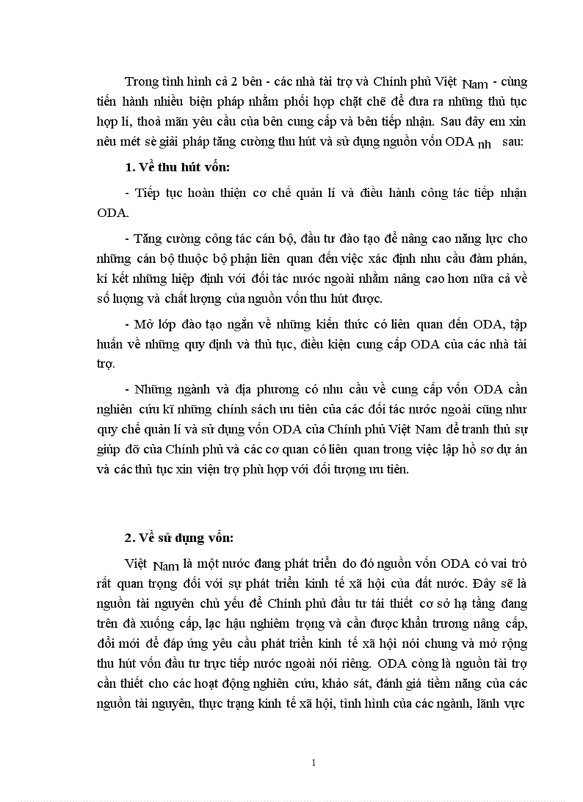 image for page Một số giải pháp tăng cường thu hút và nâng cao hiệu quả sử dụng vốn ODA ở Việt Nam