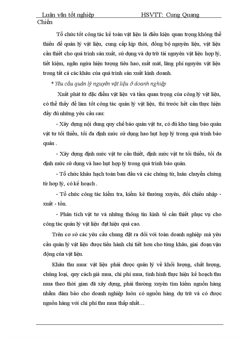 image for page Thực tế công tác kế toán nguyên liệu vật liệu và công cụ dụng cụ tại công ty TNHH SX DV Thương Mại Hoàng Gia